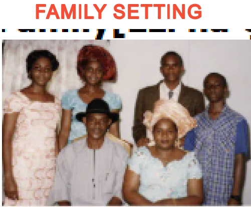 FAMILY SETTING